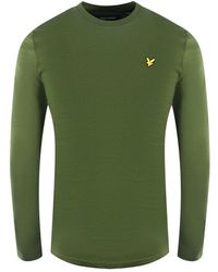 Lyle & Scott - Ts512v Z35 Green T-shirt - Lyst