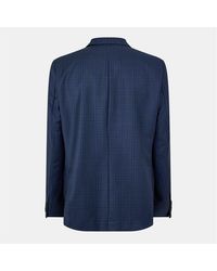 Ted Baker - Plaid Patterned Notch Collared Suit Jacket - Lyst