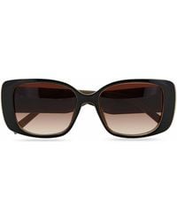 Karen Millen - Km5047 Sunglasses Ladies 020Blk - Lyst
