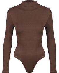 Ruey - Ladies Essentials Turtle Neck Bodysuit Sculpting Recycled Stretch Fit - Lyst