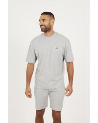 Brave Soul - Oversized T-Shirt & Short Co-Ord Set - Lyst