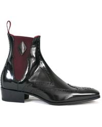 Jeffery West - Anderson 'Glam' Polish Chelsea Boot Leather - Lyst