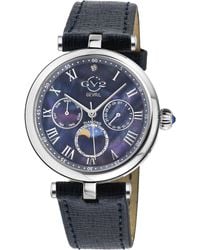 Gevril - Gv2 Florence Mother Of Pearl Dial 12512.L Diamond Swiss Quartz Watch - Lyst