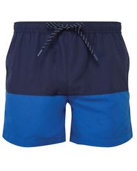 Asquith & Fox - Swim Shorts /Royal) - Lyst