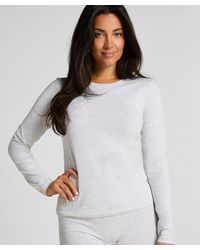Hunkemöller - Longsleeved Shirt From Soft Cotton - Lyst