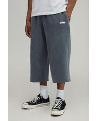 BoohooMAN - Longline Sport Jort - Lyst