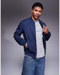 ASOS - Lightweight Bomber Jacket - Lyst