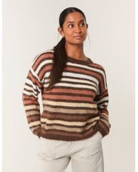 Blue Vanilla - Colourful Jumper With Stripes - Lyst