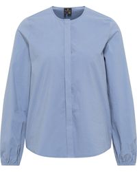 Dreimaster - Blouse Dames Grijs-blauw - Lyst