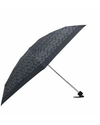 COACH - Uv Signature Mini Umbrella - Lyst