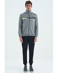 TOMMY LIFE - Printed Zip-Collar Sweatshirt And Pants Set - Lyst