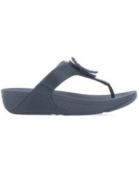 Fitflop - Womenss Fit Flop Lulu Crystal-Circlet Toe-Post Sandals - Lyst