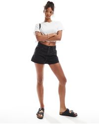 ASOS - Denim Relaxed Short - Lyst