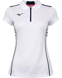 Mizuno - Wom Hex Rect Polo Shirt - Lyst