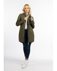 Schmuddelwedda - Functionele Jas Fraully Dames Militaire Olijf - Lyst
