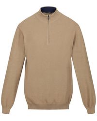 Regatta - Keaton Zip Neck Long Sleeve Sweater - Lyst