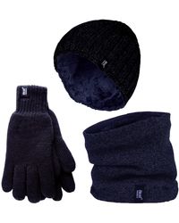 Heat Holders - Hat, Neck Warmer & Gloves Set - Lyst