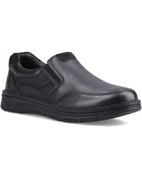 Hush Puppies - Franco Slip On Leather Loafers - Lyst