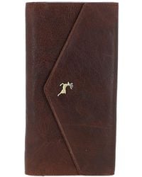 Ashwood Leather - 'Il Denaro' Vintage Wash Large 12 Card Real Purse - Lyst