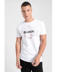 Bench - 'Hawes' Cotton Graphic Print T-Shirt - Lyst