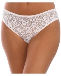 DIM - Damesslip 00Cdp Met Borduursel - Lyst