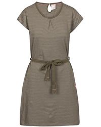 Trespass - Ladies Lidia Round Neck Cotton Dress (Herb Stripe) - Lyst