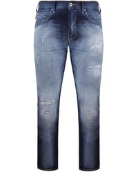Armani - Emporio J45 Regular Fit Jeans - Lyst