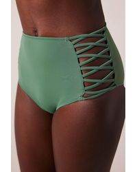 Penti - High-Waist Cut-Out Bikini Bottoms - Lyst