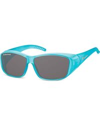 Montana - Rectangle Fit Over Matte Smoke Polarized Fo4 - Lyst