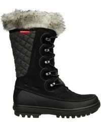 Helly Hansen - Sport Garibaldi Leder Vrouwen Jet Zwart Laarzen - Lyst