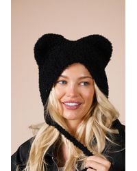 SVNX - Beanie With Bear Ears - Lyst