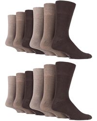 Gentle Grip - 12 Pairs Loose Top Socks - Lyst
