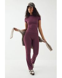 DSGN Studio - Tall High Waist Sculpt Yoga Flared Legging - Lyst