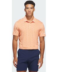 adidas - Ultimate365 Mesh Print Climacool Polo Shirt - Lyst