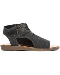 Blowfish - Strappy Low Wedge Sandals - Lyst