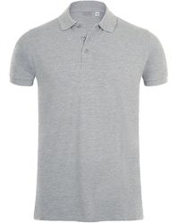 Sol's - Phoenix Short Sleeve Pique Polo Shirt Marl) - Lyst
