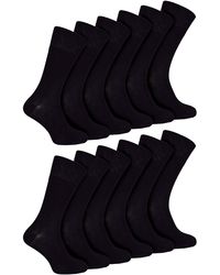 IOMI - 12 Pair Multipack Diabetic Bamboo Socks - Lyst