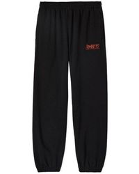 Off-White c/o Virgil Abloh - Graffiti Arrow Crew Design Slim Cuffed Sweatpants - Lyst