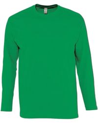 Sol's - Monarch Long Sleeve T-Shirt (Kelly) - Lyst