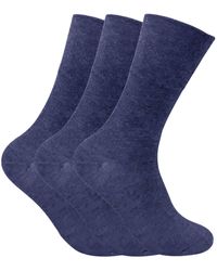Sock Snob - 3 Pack Non Elastic Thermal Diabetic Socks For Poor Circulation - Lyst