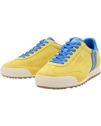 Patrick - Dijon Suede Running Trainers /Royal) - Lyst