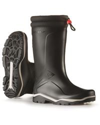 Dunlop - Blizzard Warm Fleece Tie Top Wellington Wellie Boots - Lyst