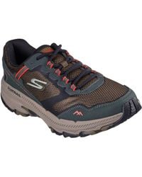 Skechers - Performance Go Run Trail Altitude 2.0 Marble Rock 3 Leer Olijf/zwart Sneakers - Lyst