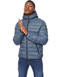 Crosshatch - Gattering Jacket (Denim) - Lyst