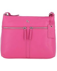 Ashwood Leather - 'Mourne' Sleek Real Shoulder Bag - Lyst