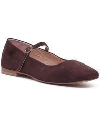 Hush Puppies - Pasha Suede Flats - Lyst