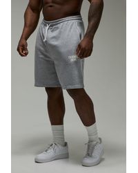 BoohooMAN - Training Dept Loose Fit 7Inch Piping Short - Lyst