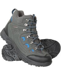 Mountain Warehouse - Adventurer Waterproof Hiking Boots (Dark) - Lyst