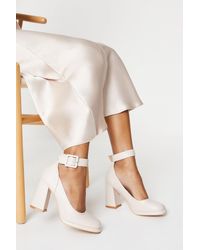 Faith - Celine High Block Heel Platform Court Shoes - Lyst