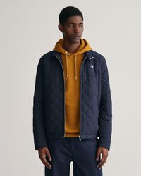 GANT - Water-Repellent Quilted Jacket - Lyst